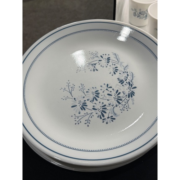 1983 Vintage‎ Corelle Colonial mist Dinnerware Set 30 Plates Bowls Mugs Dishes - Picture 5 of 7